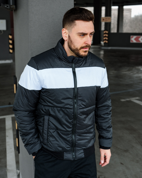 Куртка Лион черно-белый S | Зображення 6