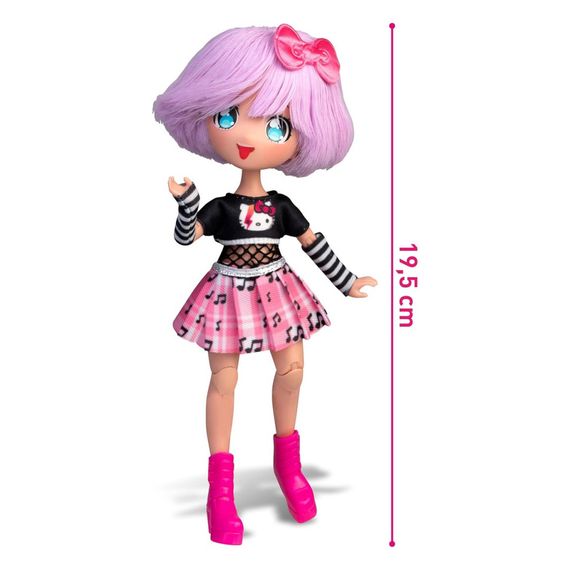 Детская кукла "Тедди Рок" 4SF Manga Dolls HKTF0100 серии "Hello Kitty" | Зображення 4