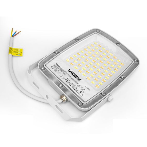 Світлодіодний прожектор VIDEX F5 50W 3000-5000-6500K 230V White (VL-F5-050CW) | Зображення 7