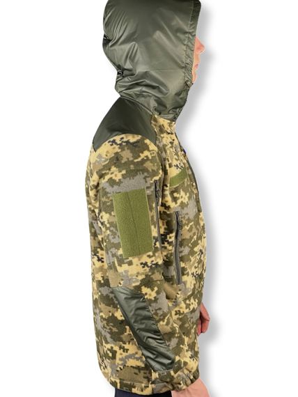 Флісова кофта з капюшоном Піксель XS | Зображення 2