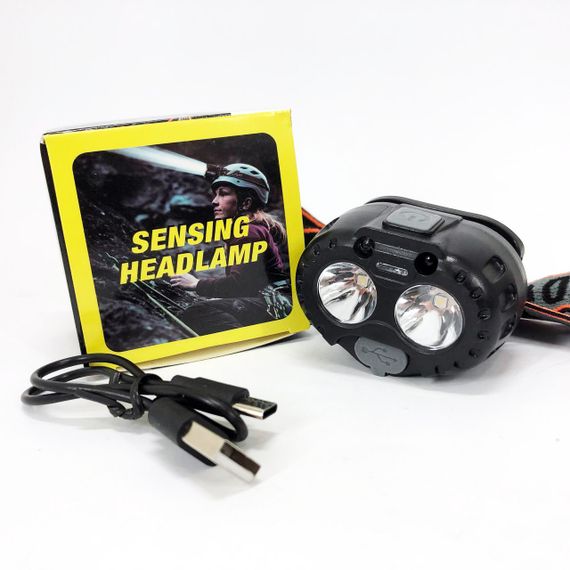 Ліхтар на лоб для промислових робіт Bailong 666-2 XPL, Ліхтарик побутовий налобний, Налобна лампа ZK-59 | Зображення 8