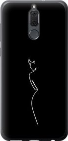 Чехол на Huawei Mate 10 Lite Силуэт1 "4590u-1240-17620"
