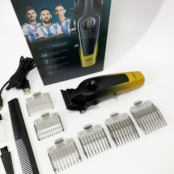 Надійна машинка для стрижки, Електромашинка для стрижки, Перукарська машинка акумуляторна професійна PX-16 | Зображення 4