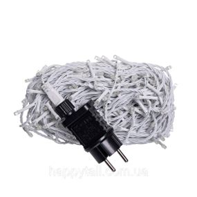 Гірлянда Нитка вулична 30 м 300 LED білий провід Синій CF300L30MWBL