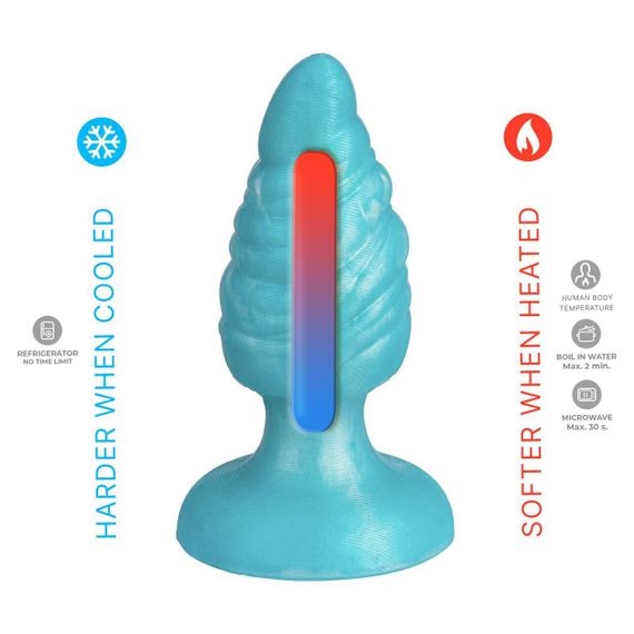 Анальна пробка SilexD Fantasy - Melty M Plug Sex Aura | Зображення 3