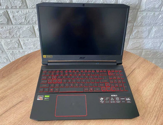 Ноутбук Acer Nitro 5 AN515-44 15,6" IPS Ryzen 5 4600H 8Gb SSD 256Gb GTX 1650 Б/В | Зображення 3