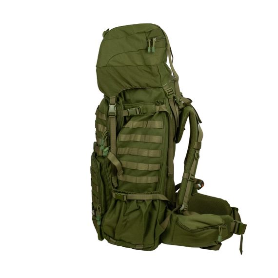 Рюкзак Tramp Defender 75л оливковий тактичний, великий туристичний рюкзак трамп із Molle | Зображення 4