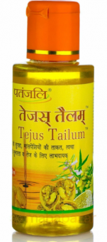 Патадджі Масажна Олія Теджас Тайлум Tejus Tailum Oil Patanjali — для голови та тіла, 100 мл.