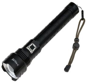 Ліхтарик з Повербанком (Powerbank) X-BALOG BL-P713-P160 L-094B +POWERBANK ліхтар фонарик XHP160 USB Type-C 10000 Лм 1 Км Польща!