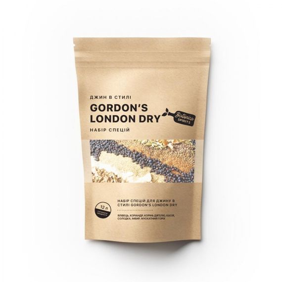 Склад набору для джину в стиле Gordon’s London Dry (12л)