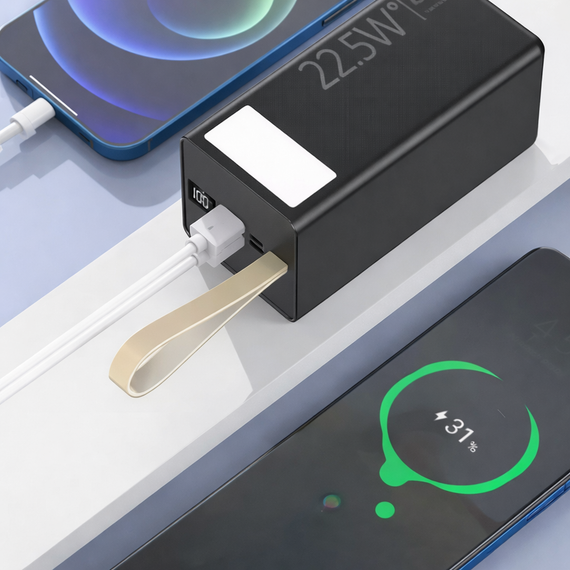PowerBank UNITECH  22.5W /  Портативний зарядний пристрій 50000 mAh / зовнішній зарядний пристрій | Зображення 1