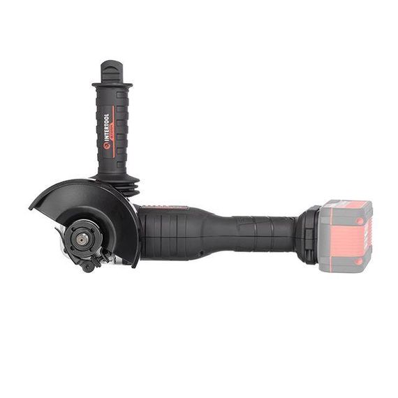 Шліфмашина кутова акумуляторна з безщітковим двигуном 125 мм INTERTOOL WT-9366 | Зображення 1