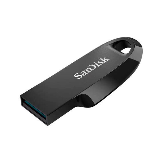 USB флеш накопичувач SanDisk 32GB Ultra Curve Black USB 3.2 (SDCZ550-032G-G46) | Зображення 1