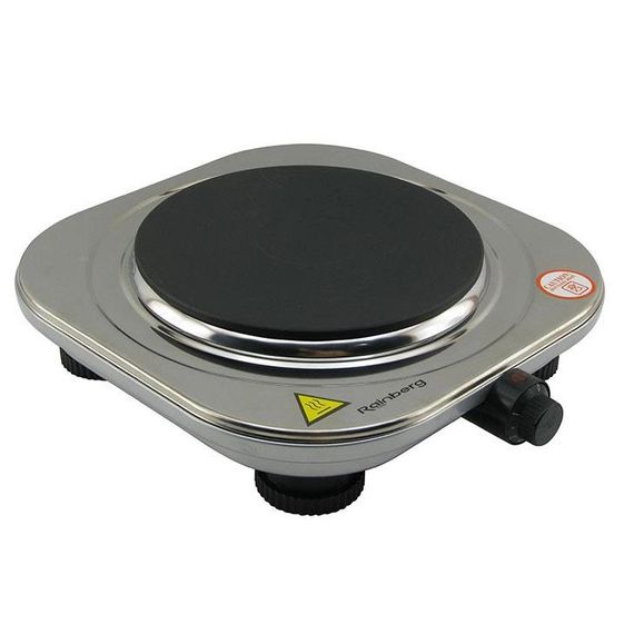 Плита электрическая Rainberg RB-009 одноконфорочная настольная электроплита на одну конфорку JQ-222 из | Зображення 6