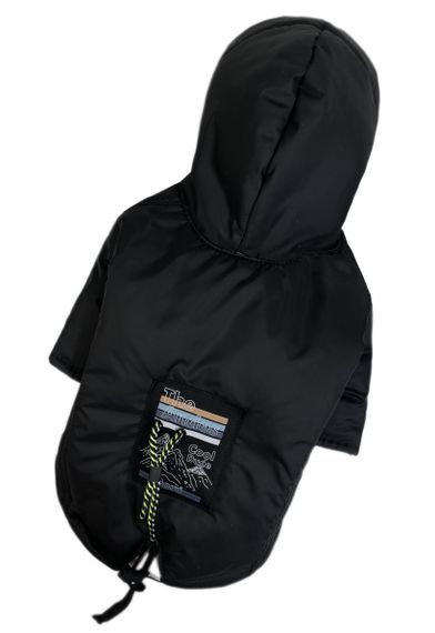 Парка Denim чорний KP-23 | Зображення 1