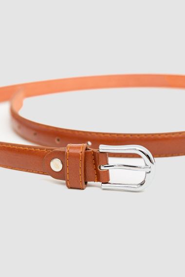 Жіночий ремінь, колір коричневий, 196RL2010W11 | Зображення 3