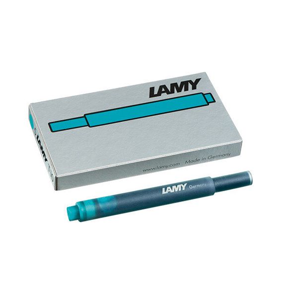 Комплект картриджей Lamy T10 5шт, бирюзовый