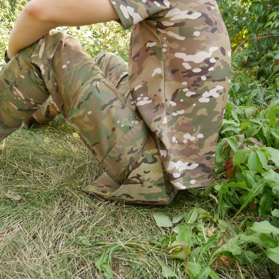 Тактичний каремат-сидушка Kiborg М Кордура мультикам | Зображення 9