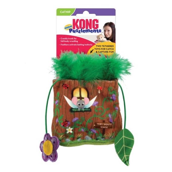 Розвиваюча іграшка для котів Kong Puzzlements Hideaway, 15 см