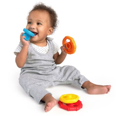 Розвиваюча іграшка Baby Einstein пірамідка Stack &amp; Teethe (12356) | Зображення 4