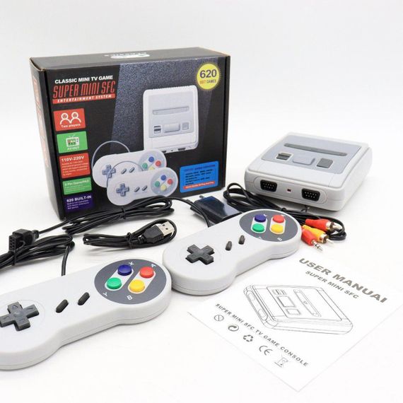 Ігрова приставка денді з двома джойстиками, Game 620 / Ретро ігрова консоль | Зображення 9