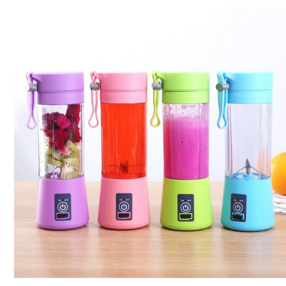 Фитнесс блендер для смузи USB Juice Cup EL-6S-6 (6 ножей) (24) | Зображення 5