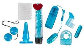 Набір секс іграшок Blue Appetizer 8-piece set Sex Aura