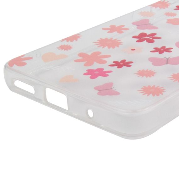 Чохол TPU Clear Joy для Motorola Moto G17 Power Butterfly Garden | Зображення 4