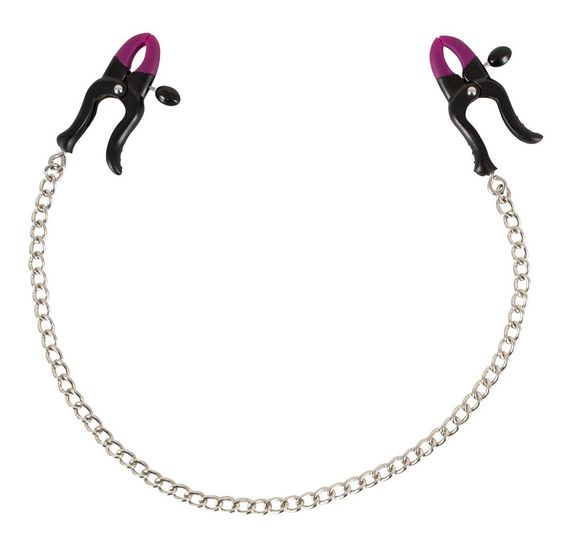 Затискачі для сосків - Bad Kitty Silicone Nipple Clamps Sex Aura | Зображення 1