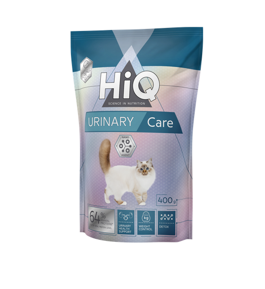 Корм HiQ Urinary care сухой для котов с мочекаменной болезнью 400 гр
