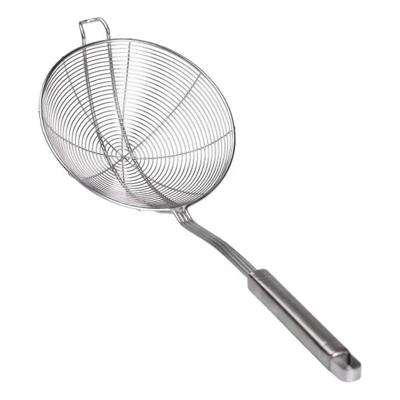 Шумовка из нержавеющей стали с ручкой Ø 14 см для фритюра HP-19-16-14CM