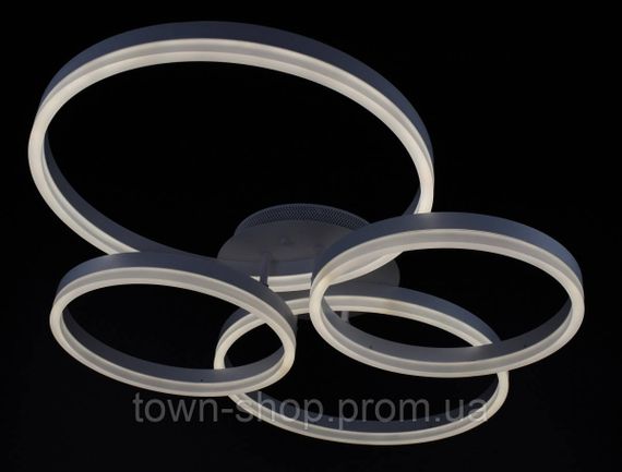 Люстра потолочная LED с пультом A8008/2+2-wh Белый 11х63х83 см. | Зображення 4