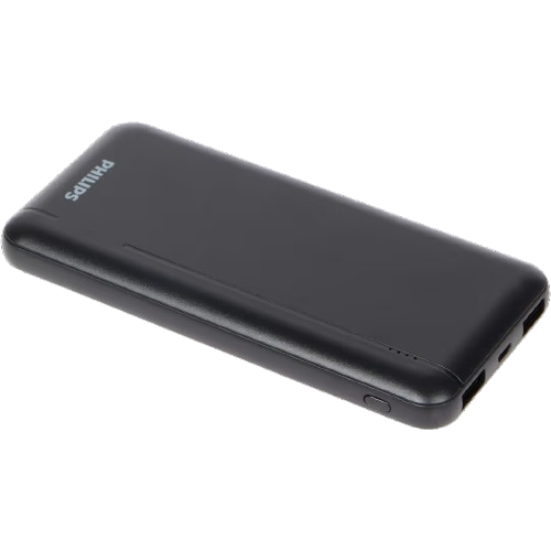 Повербанк Philips 10000mAh, 20W, чорний | Зображення 1
