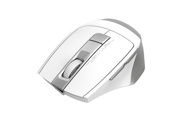 Миша бездротова A4Tech Fstyler FB35CS (Icy White),  USB, колір крижано-білий | Зображення 1