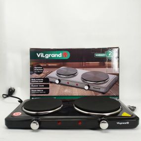 Плита электрическая настольная электроплитка VILGRAND, Плита для готовки блюд, Мини-плита для дома WN-59