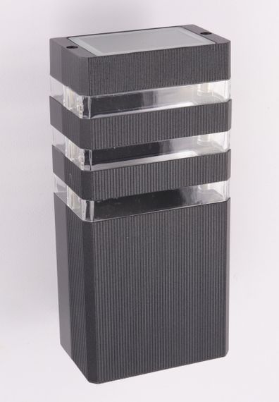 Ліхтар настінний 25420 Чорний 23х11х10 см. | Зображення 1