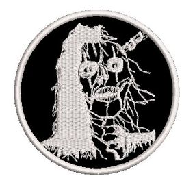 Шеврон Монстр (белый)