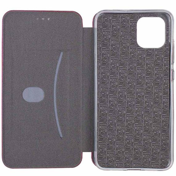 Шкіряний чохол-книжка Classy для Xiaomi Redmi A1 / A2 Бордовий | Зображення 2