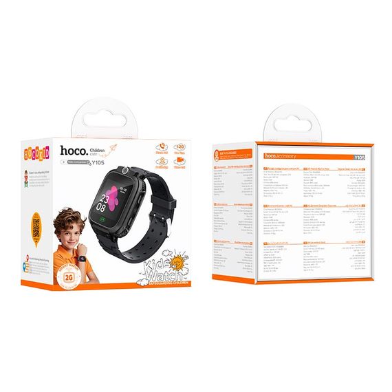 Дитячий годинник Smart Hoco Y105 (Чорний) | Зображення 4
