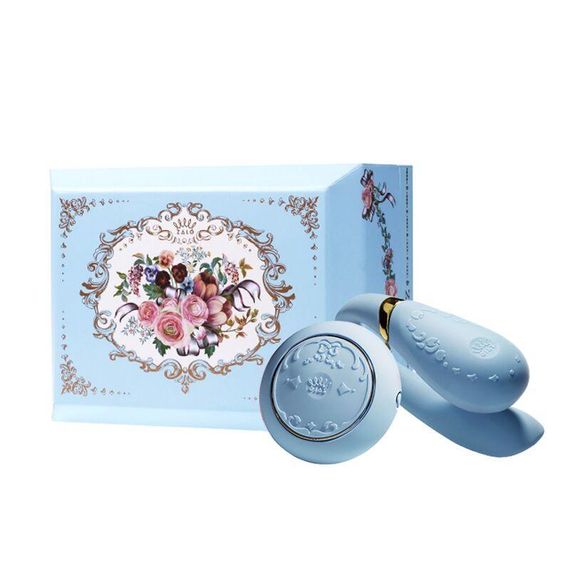 Смартвибратор для пар Zalo — Fanfan set Royal Blue, пульт ДУ sexstyle | Зображення 4