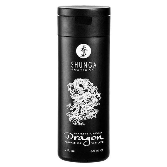 Стимулирующий крем для пар Shunga SHUNGA Dragon Cream (60 мл), эффект тепло-холод и покалывание | Зображення 2