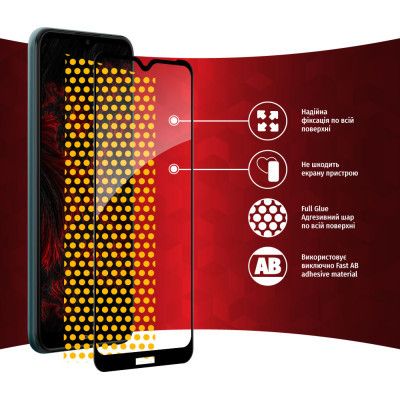 Стекло защитное Intaleo Full Glue Nokia C30 4G (1283126528828) | Зображення 5