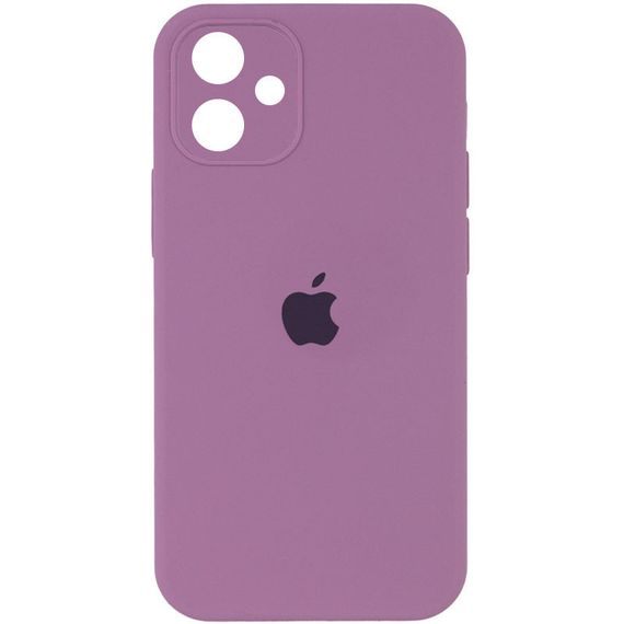Чехол Silicone Case Square Full Camera Protective (AA) для Apple iPhone 11 (6.1") Зелений/Cyprus Green