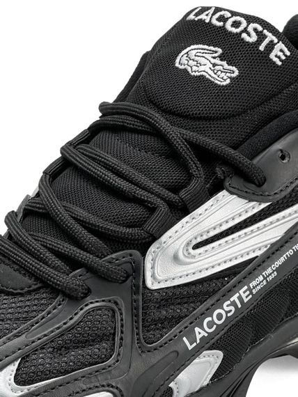 Чоловічі кросівки Lacoste L003 2K24 PRM Black Silver  (текстиль) A4388 | Зображення 6