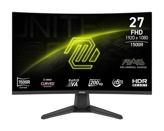 Монітор MSI 27&quot; MAG 276CF-E20 2xHDMI 9S6-3CE11M-032