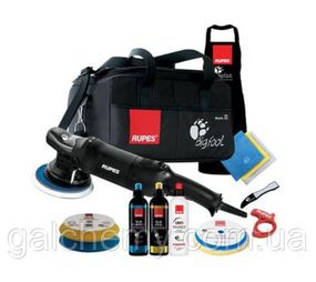 Ексцентрикова полірувальна машина в максимальному наборі LHR21ES LUX, ТМ RUPES