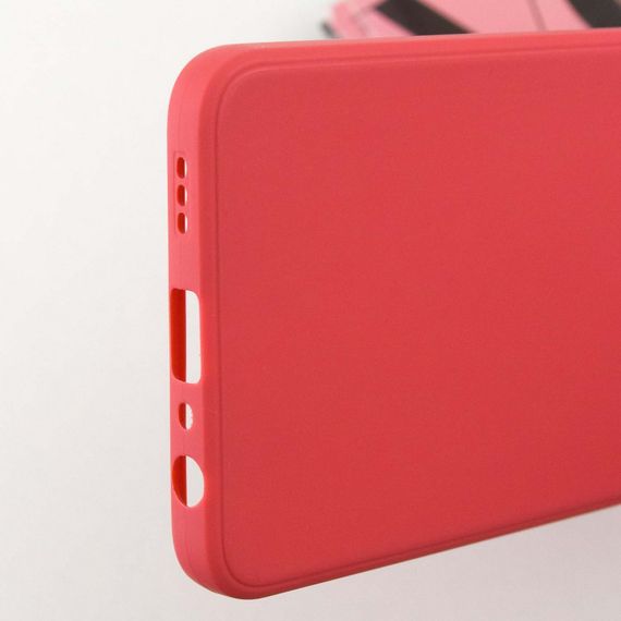 Силиконовый чехол Candy Full Camera для Oppo Reno 8 T 4G Красный / Camellia | Зображення 4