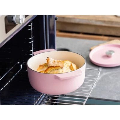 Каструля KitchenAid чавунна з кришкою 3,3 л Суха троянда (CC007430-001) | Зображення 5