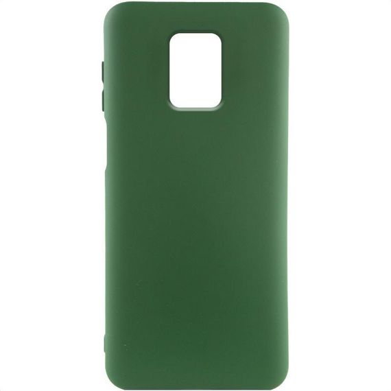 Чохол Silicone Cover Ummi Lakshmi (AA) для Xiaomi Redmi Note 9s / Note 9 Pro / Note 9 Pro Max Зелений / Dark green