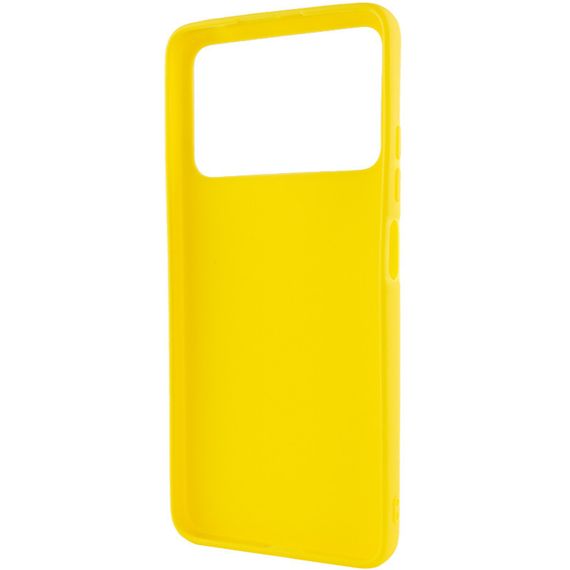 Силіконовий чохол Candy для Xiaomi Poco X4 Pro 5G Жовтий | Зображення 2